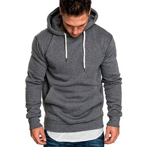 Litthing 2019 Solid With Pocket Hoodies Men Sweatshirts Rapper Hip Hop Hooded Pullover Sweatershirt Male Clothes Sudadera Hombre