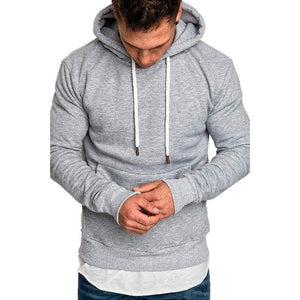 Litthing 2019 Solid With Pocket Hoodies Men Sweatshirts Rapper Hip Hop Hooded Pullover Sweatershirt Male Clothes Sudadera Hombre