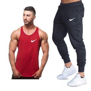 Brand gyms clothing Brand singlet bodybuilding stringer tank top men fitness shirt muscle guys sleeveless vest Tanktop