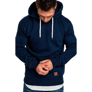 Sweatshirt Men 2019 NEW Hoodies Brand Male Long Sleeve Solid Hoodie men Black Bed big size poleron hombre sudaderas hombre