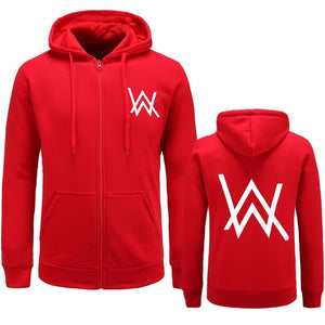 HOT SALE Alan Walker DJ Hoodies High Quality Hooded Sweatshirt Men Women Hip Hop Streetwear Zipper Hoodie Casual Brand Clothing