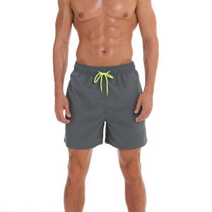 Laamei Men Beach Short Summer Board Shorts Swimwear Short Briefs Male Breathable Elastic Waist Short Masculino Plus Size 3XL